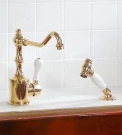 Herbeau Herbeau - Royale With Handspray Single Lever Mixer With Ceramic Cartridge