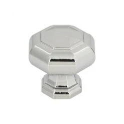 Atlas Homewares - Royals 1 1/4 Inch Diameter Round Knob -Plumb Tile 418 CH 0 96