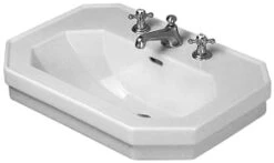 Duravit Duravit - 1930 Series 27 1/2" Octagonal Wall Mounted Sink In White