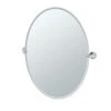 Gatco Gatco - Cafe 32 Inch H Frameless Oval Mirror, Chrome -Plumb Tile 4419lg.main