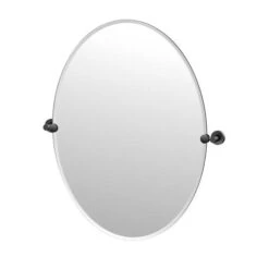 Gatco Gatco - Glam 32 Inch H Frameless Oval Mirror