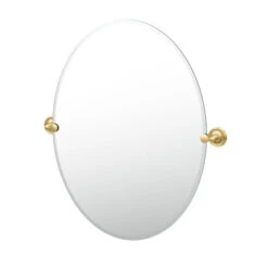Gatco Gatco - Designer II 32 Inch H Frameless Oval Mirror -Plumb Tile 5059lg.main