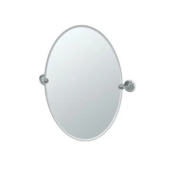 Gatco Gatco - Designer II 26.5 Inch H Frameless Oval Mirror