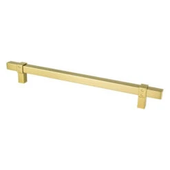 Berenson Berenson - Rivet Rebel 224mm CC Modern Brushed Gold Pull