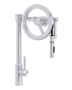 Waterstone Waterstone - Endeavor Wheel Pulldown Faucet - Toggle Sprayer