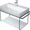 Duravit Duravit - DuraSquare 34" X 17 3/4" Console 1 Duravit Duravit - DuraSquare 34" X 17 3/4" Console -Plumb Tile 5511226 web2