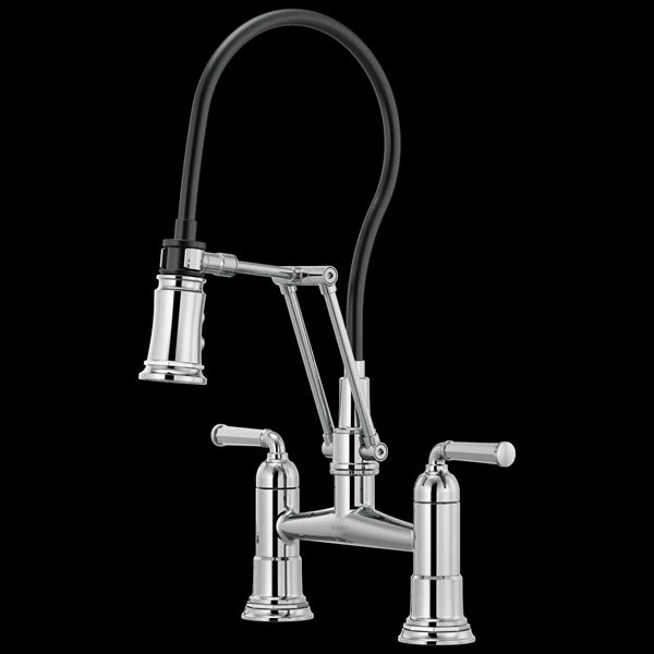 Brizo Brizo - Rook Articulating Bridge Faucet 3 Brizo Brizo - Rook Articulating Bridge Faucet