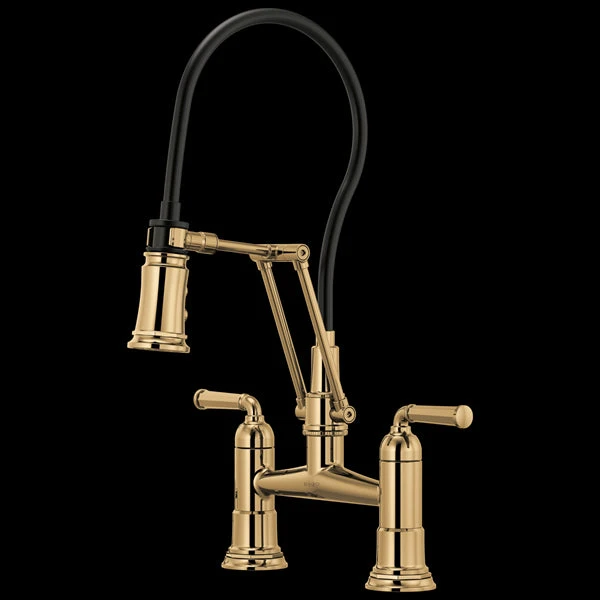 Brizo Brizo - Rook Articulating Bridge Faucet 7 Brizo Brizo - Rook Articulating Bridge Faucet - Image 5