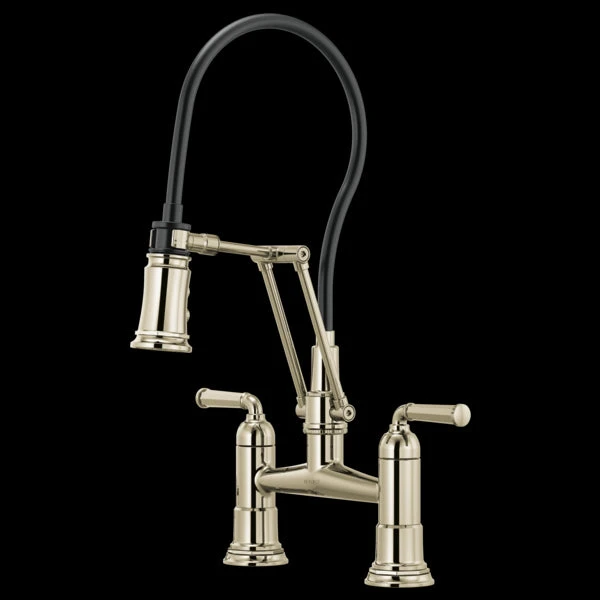 Brizo Brizo - Rook Articulating Bridge Faucet 4 Brizo Brizo - Rook Articulating Bridge Faucet - Image 2