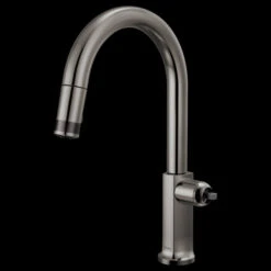 Brizo Brizo - Kintsu Pull-Down Faucet With Arc Spout - Less Handle 10 Brizo Brizo - Kintsu Pull-Down Faucet With Arc Spout - Less Handle -Plumb Tile 63006LF BNXLHP L B1