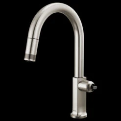 Brizo Brizo - Kintsu Pull-Down Faucet With Arc Spout - Less Handle 9 Brizo Brizo - Kintsu Pull-Down Faucet With Arc Spout - Less Handle -Plumb Tile 63006LF SSLHP L B1
