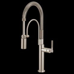 Brizo Brizo - Litze Semi-Professional Kitchen Faucet - Knurled Handle 9 Brizo Brizo - Litze Semi-Professional Kitchen Faucet - Knurled Handle -Plumb Tile 63343LF SS B1