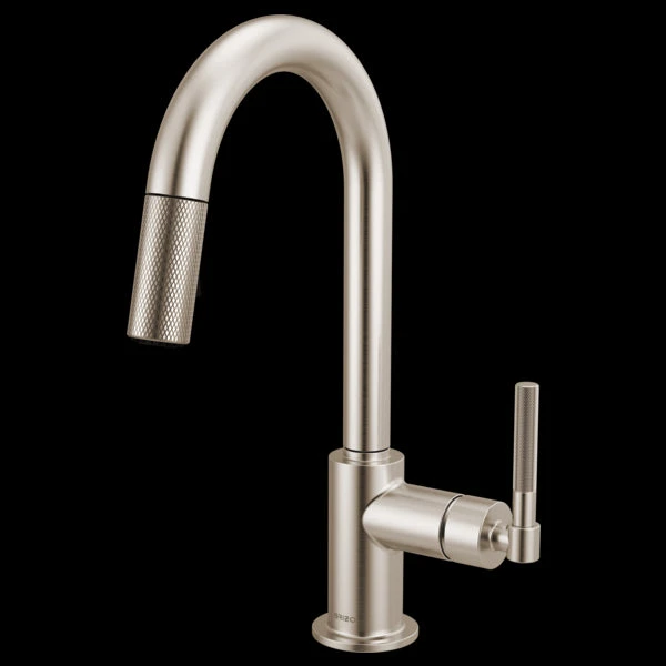 Brizo Brizo - Litze Pull-Down Prep Faucet With Arc Spout - Knurled Handle 5 Brizo Brizo - Litze Pull-Down Prep Faucet With Arc Spout - Knurled Handle - Image 3