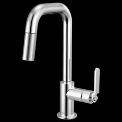Brizo Brizo - Litze Pull-Down Prep Faucet With Square Spout - Industrial Handle
