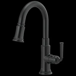 Brizo Brizo - Rook Pull-Down Prep Faucet -Plumb Tile 63974LF BL B1