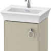 Duravit Duravit - White Tulip 15 1/8" Wall Mount One Door Single Vanity Cabinet, Sink Sold Separately -Plumb Tile 6595065 web