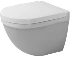 Duravit Duravit - Starck 3 1.6/0.8 GPF Dual Flush ADA Compliant Round Wall Mounted Toilet