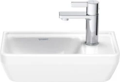 Duravit Duravit - D-Neo 15 3/4" Rectangular Wall Mounted Sink In White