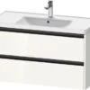 Duravit Duravit - Ketho.2 38 3/4" Wall Mount Two Drawer Single Vanity Cabinet, Sink Sold Separately -Plumb Tile 6920625 web
