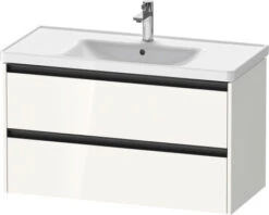 Duravit Duravit - Ketho.2 38 3/4" Wall Mount Two Drawer Single Vanity Cabinet, Sink Sold Separately
