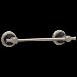 Brizo - Rook 8 Inch Towel Bar -Plumb Tile 694761 NKBL B1