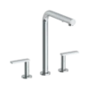 Watermark Watermark -Rainey Deck Mounted 3 Hole Square Top Kitchen Faucet With Pull Out Spray -Plumb Tile 70 7P1 RNS4