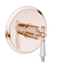 Santec - Klassica Crystal Trim - 3/4 Inch Thermostic Control -Plumb Tile 7093KT90