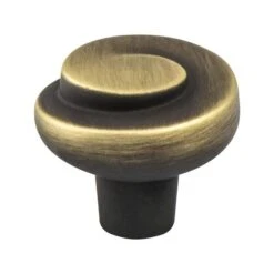 Berenson - Sonata Rustic Brushed Brass Knob