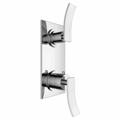 Santec - Ava Trim (Non-Shared Function) - 1/2 Inch Thermostatic Trim With Volume Control And 2-Way Diverter