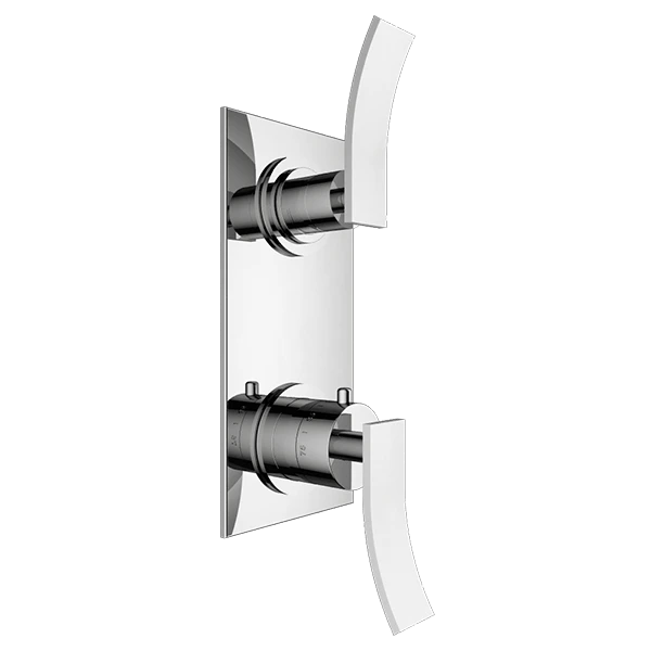 Santec - Ava Trim (Non-Shared Function) - 1/2 Inch Thermostatic Trim With Volume Control And 2-Way Diverter 3 Santec - Ava Trim (Non-Shared Function) - 1/2 Inch Thermostatic Trim With Volume Control And 2-Way Diverter
