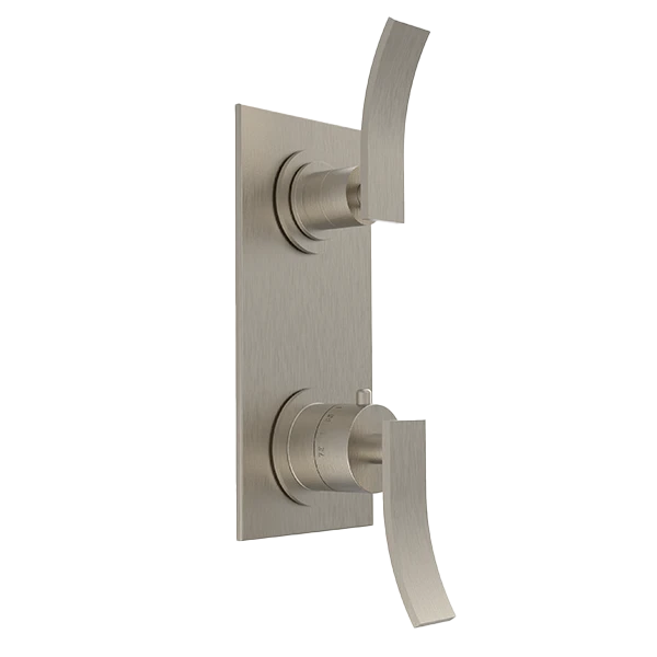 Santec - Ava Trim (Non-Shared Function) - 1/2 Inch Thermostatic Trim With Volume Control And 2-Way Diverter 5 Santec - Ava Trim (Non-Shared Function) - 1/2 Inch Thermostatic Trim With Volume Control And 2-Way Diverter - Image 3