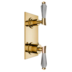 Santec - Edo Crystal Trim (Non-Shared Function) - 1/2 Inch Thermostatic Trim With Volume Control And 3-Way Diverter 15 Santec - Edo Crystal Trim (Non-Shared Function) - 1/2 Inch Thermostatic Trim With Volume Control And 3-Way Diverter -Plumb Tile 7195 to 7199DC60 TM dd648b22 3413 445b 9c5b d2422358935c