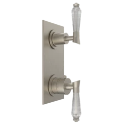 Santec - Edo Crystal Trim (Non-Shared Function) - 1/2 Inch Thermostatic Trim With Volume Control And 3-Way Diverter 12 Santec - Edo Crystal Trim (Non-Shared Function) - 1/2 Inch Thermostatic Trim With Volume Control And 3-Way Diverter -Plumb Tile 7195 to 7199DC75 TM effcfcc9 7182 4edc b39d ecc1a0575571