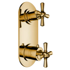 Santec - Hana Trim (Non-Shared Function) - 1/2 Inch Thermostatic Trim With Volume Control And 2-Way Diverter -Plumb Tile 7195 to 7199HD60 TM 09db633c 22d2 482d ae87 b9f550da8302