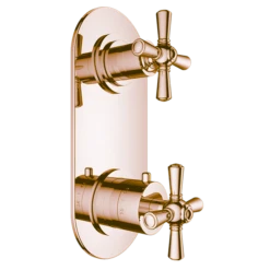 Santec - Hana Trim (Non-Shared Function) - 1/2 Inch Thermostatic Trim With Volume Control And 2-Way Diverter -Plumb Tile 7195 to 7199HD90 TM 90860cf0 b8d4 4e54 8d6c 6a096b1e56f4