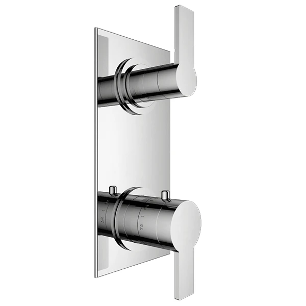 Santec - Metra Trim (Non-Shared Function) - 1/2 Inch Thermostatic Trim With Volume Control And 3-Way Diverter 3 Santec - Metra Trim (Non-Shared Function) - 1/2 Inch Thermostatic Trim With Volume Control And 3-Way Diverter