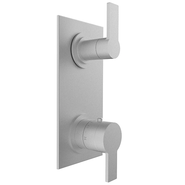 Santec - Metra Trim (Non-Shared Function) - 1/2 Inch Thermostatic Trim With Volume Control And 3-Way Diverter 4 Santec - Metra Trim (Non-Shared Function) - 1/2 Inch Thermostatic Trim With Volume Control And 3-Way Diverter - Image 2