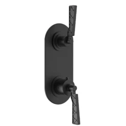 Santec - Liza Trim - 1/2 Inch Thermostatic Trim With One Way Volume Control -Plumb Tile 7195 to 7199XL91