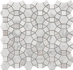 Roca Tile - Kaleidoscope Marble Mosaic 12 X 12