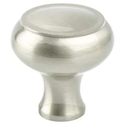 Berenson - Forte Large Brushed Nickel Knob