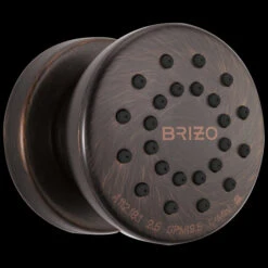 Brizo Brizo - Essential Shower Touch-Clean Round Body Spray -Plumb Tile 84110 RB B1