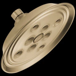Brizo Brizo - Essential Shower 7 Inch Classic Round H2Okinetic Single Function Wall Mount Showerhead 15 Brizo Brizo - Essential Shower 7 Inch Classic Round H2Okinetic Single Function Wall Mount Showerhead -Plumb Tile 87305 GL B1