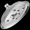 Brizo Brizo - Essential Shower 7 Inch Classic Round H2Okinetic Single Function Wall Mount Showerhead -Plumb Tile 87305 PC B1