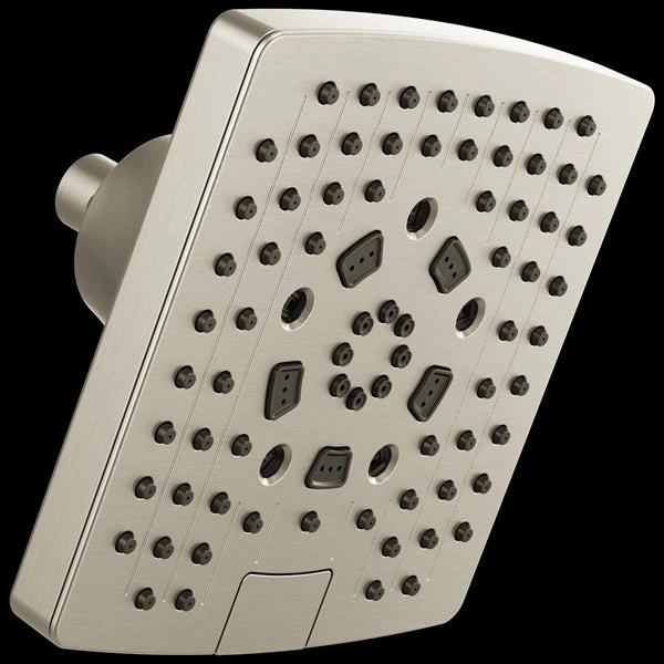 Brizo Brizo - Essential Shower 7 Inch Linear Square H2Okinetic Multi-Function Wall Mount Showerhead 7 Brizo Brizo - Essential Shower 7 Inch Linear Square H2Okinetic Multi-Function Wall Mount Showerhead - Image 5