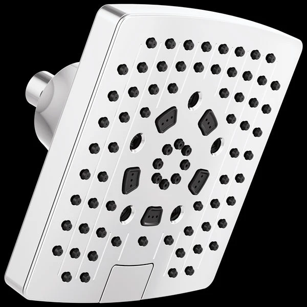 Brizo Brizo - Essential Shower 7 Inch Linear Square H2Okinetic Multi-Function Wall Mount Showerhead 3 Brizo Brizo - Essential Shower 7 Inch Linear Square H2Okinetic Multi-Function Wall Mount Showerhead