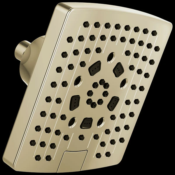 Brizo Brizo - Essential Shower 7 Inch Linear Square H2Okinetic Multi-Function Wall Mount Showerhead 4 Brizo Brizo - Essential Shower 7 Inch Linear Square H2Okinetic Multi-Function Wall Mount Showerhead - Image 2