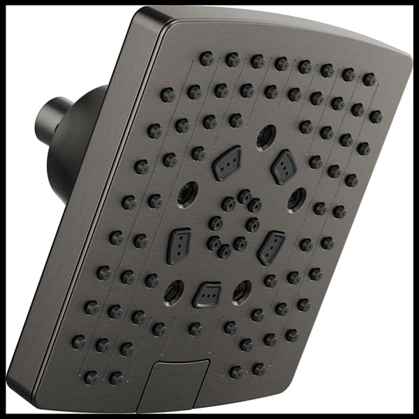 Brizo Brizo - Essential Shower 7 Inch Linear Square H2Okinetic Multi-Function Wall Mount Showerhead 10 Brizo Brizo - Essential Shower 7 Inch Linear Square H2Okinetic Multi-Function Wall Mount Showerhead - Image 8