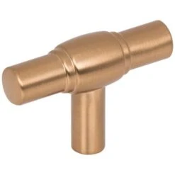 Jeffrey Alexander - 2 Inch Hayworth Cabinet T Knob 12 Jeffrey Alexander - 2 Inch Hayworth Cabinet T Knob -Plumb Tile 885l sbz