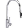 Waterstone Waterstone - Industrial Plp Pulldown Faucet - Toggle Sprayer - Angled Spout -Plumb Tile 9410 CH