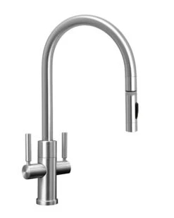 Waterstone Waterstone - Modern 2 Handle Plp Pulldown Faucet - Toggle Sprayer